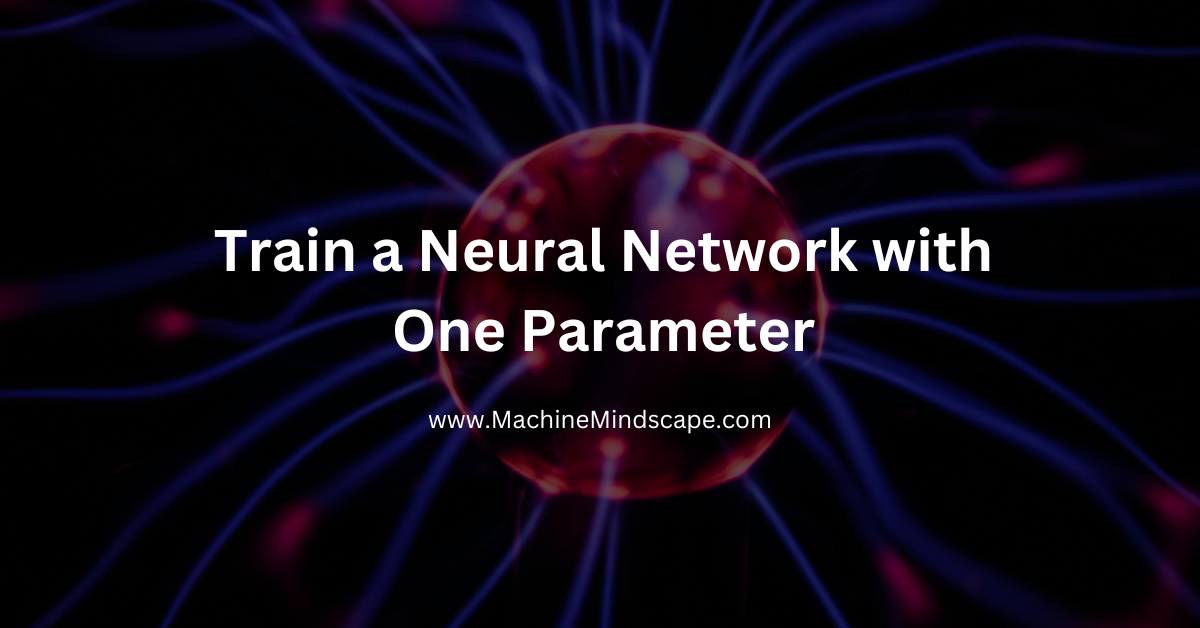 Read more about the article How to Train a Neural Network with One Parameter