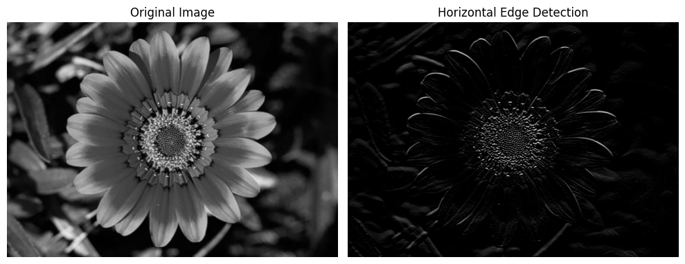 horizontal edge detection technique