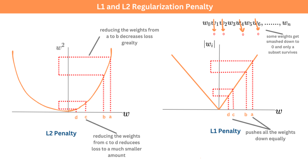 L1 and L2 Regularization Penalty