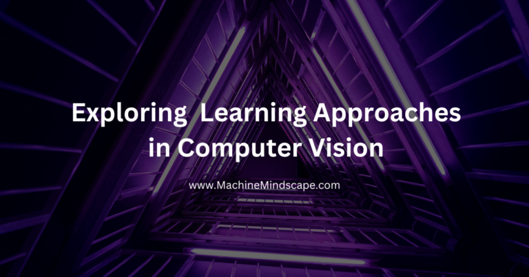 Exploring Learning Approaches in Computer Vision